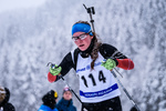 13.01.2019, xkvx, Biathlon, Deutschlandpokal Ridnaun, Sprint, v.l. BULTMANN  Lilli