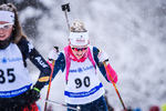 13.01.2019, xkvx, Biathlon, Deutschlandpokal Ridnaun, Sprint, v.l. SCHELB  Noemi