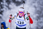 13.01.2019, xkvx, Biathlon, Deutschlandpokal Ridnaun, Sprint, v.l. KRAMER  Femke