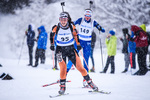 13.01.2019, xkvx, Biathlon, Deutschlandpokal Ridnaun, Sprint, v.l. GIORDANO  Martina