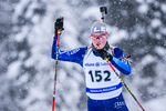 13.01.2019, xkvx, Biathlon, Deutschlandpokal Ridnaun, Sprint, v.l. PLENK  Magdalena
