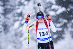13.01.2019, xkvx, Biathlon, Deutschlandpokal Ridnaun, Sprint, v.l. WEISS  Sophia
