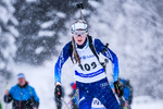 13.01.2019, xkvx, Biathlon, Deutschlandpokal Ridnaun, Sprint, v.l. HASLACH  Lena