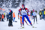 13.01.2019, xkvx, Biathlon, Deutschlandpokal Ridnaun, Sprint, v.l. ZINGERLE  Linda