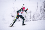14.01.2019, xkvx, Biathlon, Qualifikationsrennen JWM, Massenstart v.l. SCHNEIDER Sophia