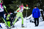10.02.2019, xkvx, Biathlon, Deutschlandpokal Altenberg, Verfolgung, v.l. SCHERNECK Theresa