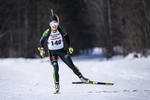 23.02.2019, xkvx, Biathlon, Deutsche Jugendmeisterschaft Kaltenbrunn, Sprint, v.l. DEIGENTESCH Marion