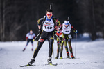 23.02.2019, xkvx, Biathlon, Deutsche Jugendmeisterschaft Kaltenbrunn, Sprint, v.l. HAMPE Tim