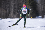 23.02.2019, xkvx, Biathlon, Deutsche Jugendmeisterschaft Kaltenbrunn, Sprint, v.l. GROTIAN Tim