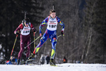 23.02.2019, xkvx, Biathlon, Deutsche Jugendmeisterschaft Kaltenbrunn, Sprint, v.l. BRYN Patryk