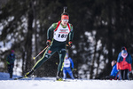 23.02.2019, xkvx, Biathlon, Deutsche Jugendmeisterschaft Kaltenbrunn, Sprint, v.l. BARCHEWITZ Max