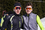 23.02.2019, xkvx, Biathlon, Deutsche Jugendmeisterschaft Kaltenbrunn, Sprint, v.l. LODL Darius, WERNER Johan