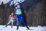 24.02.2019, xkvx, Biathlon, Deutsche Jugendmeisterschaft Kaltenbrunn, Staffel, v.l. NEUNER Christine