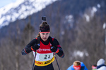 24.02.2019, xkvx, Biathlon, Deutsche Jugendmeisterschaft Kaltenbrunn, Staffel, v.l. TSCHIERSCH Marie Charlott