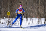 24.02.2019, xkvx, Biathlon, Deutsche Jugendmeisterschaft Kaltenbrunn, Staffel, v.l. JOCHER Anna