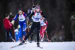 16.03.2019, xkvx, Biathlon, Deutschlandpokal Ruhpolding, Sprint, v.l. HOPF Paula