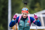 06.09.2019, xkvx, Biathlon, Deutsche Meisterschaften am Arber, Training Damen, v.l. Lara Vogl