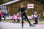 06.09.2019, xkvx, Biathlon, Deutsche Meisterschaften am Arber, Training Damen, v.l. Anna Maria Richter