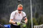 06.09.2019, xkvx, Biathlon, Deutsche Meisterschaften am Arber, Training Herren, v.l. Johannes Kuehn