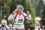 08.09.2019, xkvx, Biathlon, Deutsche Meisterschaften am Arber, Verfolgung Damen, v.l. Nicola Lange