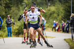 08.09.2019, xkvx, Biathlon, Deutsche Meisterschaften am Arber, Verfolgung Herren, v.l. Matthias Dorfer