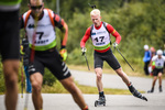08.09.2019, xkvx, Biathlon, Deutsche Meisterschaften am Arber, Verfolgung Herren, v.l. Lars Erik Weick