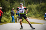 08.09.2019, xkvx, Biathlon, Deutsche Meisterschaften am Arber, Verfolgung Herren, v.l. Niklas Homberg