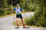 08.09.2019, xkvx, Biathlon, Deutsche Meisterschaften am Arber, Verfolgung Herren, v.l. Raphael Lankes