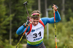 08.09.2019, xkvx, Biathlon, Deutsche Meisterschaften am Arber, Verfolgung Herren, v.l. Max Barchewitz