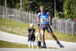 15.09.2019, xkvx, Biathlon, Deutsche Meisterschaften in Ruhpolding, Staffel Herren, v.l. Dominic Schmuck