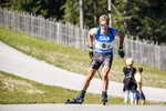 15.09.2019, xkvx, Biathlon, Deutsche Meisterschaften in Ruhpolding, Staffel Herren, v.l. Dominic Schmuck