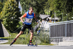 15.09.2019, xkvx, Biathlon, Deutsche Meisterschaften in Ruhpolding, Staffel Herren, v.l. Simon Schempp