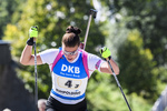 15.09.2019, xkvx, Biathlon, Deutsche Meisterschaften in Ruhpolding, Staffel Damen, v.l. Marie Heinrich