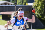 15.09.2019, xkvx, Biathlon, Deutsche Meisterschaften in Ruhpolding, Staffel Damen, v.l. Gina Marie Puderbach