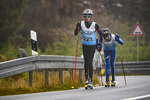 04.10.2019, xkvx, Biathlon, Nordcup 2019, Berglauf, v.l. TIELKE Finn-Luis