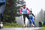 05.10.2019, xkvx, Biathlon, Nordcup 2019, Skiroller Sprint - weiblich, v.l. DINGELSTEDT Josephine