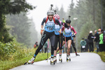 05.10.2019, xkvx, Biathlon, Nordcup 2019, Skiroller Sprint - weiblich, v.l. WEISS Sophia