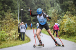 05.10.2019, xkvx, Biathlon, Nordcup 2019, Skiroller Sprint - maennlich, v.l. KUEHNISCH Arved