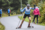 05.10.2019, xkvx, Biathlon, Nordcup 2019, Skiroller Sprint - maennlich, v.l. ARSAN Florian