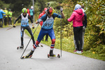 05.10.2019, xkvx, Biathlon, Nordcup 2019, Skiroller Sprint - maennlich, v.l. DITTRICH Gregor