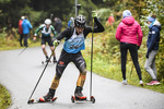 05.10.2019, xkvx, Biathlon, Nordcup 2019, Skiroller Sprint - maennlich, v.l. BAUMGARDT Johannes