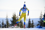 30.11.2019, xkvx, Biathlon IBU Sjusjoen, Sprint Herren, v.l. Emil Nykvist (Sweden) in aktion / in action competes