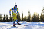 30.11.2019, xkvx, Biathlon IBU Sjusjoen, Sprint Herren, v.l. Oskar Ohlsson (Sweden) in aktion / in action competes