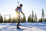 30.11.2019, xkvx, Biathlon IBU Sjusjoen, Sprint Herren, v.l. Linas Banys (Lithuania) in aktion / in action competes