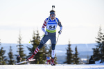 30.11.2019, xkvx, Biathlon IBU Sjusjoen, Sprint Herren, v.l. Max Durtschi (United States) in aktion / in action competes