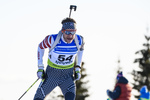 30.11.2019, xkvx, Biathlon IBU Sjusjoen, Sprint Herren, v.l. Max Durtschi (United States) in aktion / in action competes