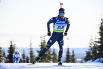 30.11.2019, xkvx, Biathlon IBU Sjusjoen, Sprint Herren, v.l. Patrick Braunhofer (Italy) in aktion / in action competes