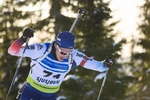 30.11.2019, xkvx, Biathlon IBU Sjusjoen, Sprint Herren, v.l. Sandro Bovisi (Switzerland) in aktion / in action competes