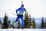 30.11.2019, xkvx, Biathlon IBU Sjusjoen, Sprint Herren, v.l. Dzmitry Lazouki (Belarus) in aktion / in action competes