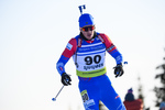 30.11.2019, xkvx, Biathlon IBU Sjusjoen, Sprint Herren, v.l. Said Karimulla Khalili (Russia) in aktion / in action competes